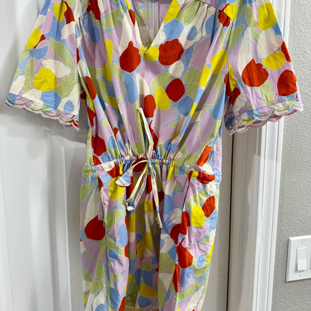 Karlie Multicolor Abstract Jumpsuit